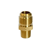 ATC 5/8 in. Flare X 3/8 in. D MPT Brass Connector, Pack of 5