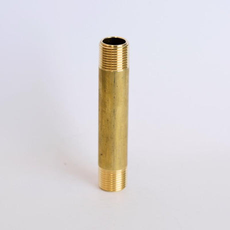 ATC 3/8 in. MPT X 3/8 in. D MPT Yellow Brass Nipple 3-1/2 in. L, Pack of 5