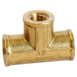 ATC 1/8 in. FPT X 1/4 in. D FPT Brass Tee, Pack of 5