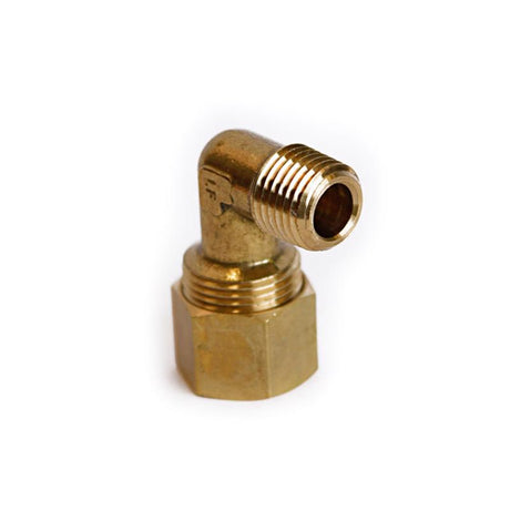 ATC 1/2 in. Compression X 1/4 in. D MPT Brass 90 Degree Street Elbow, Pack of 5
