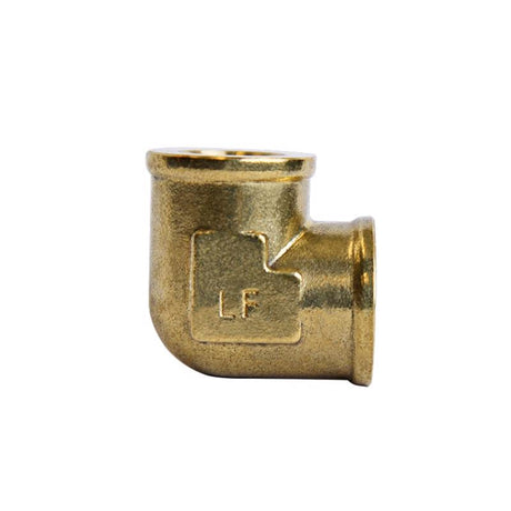 ATC 3/8 in. FPT X 1/4 in. D FPT Brass 90 Degree Elbow, Pack of 5