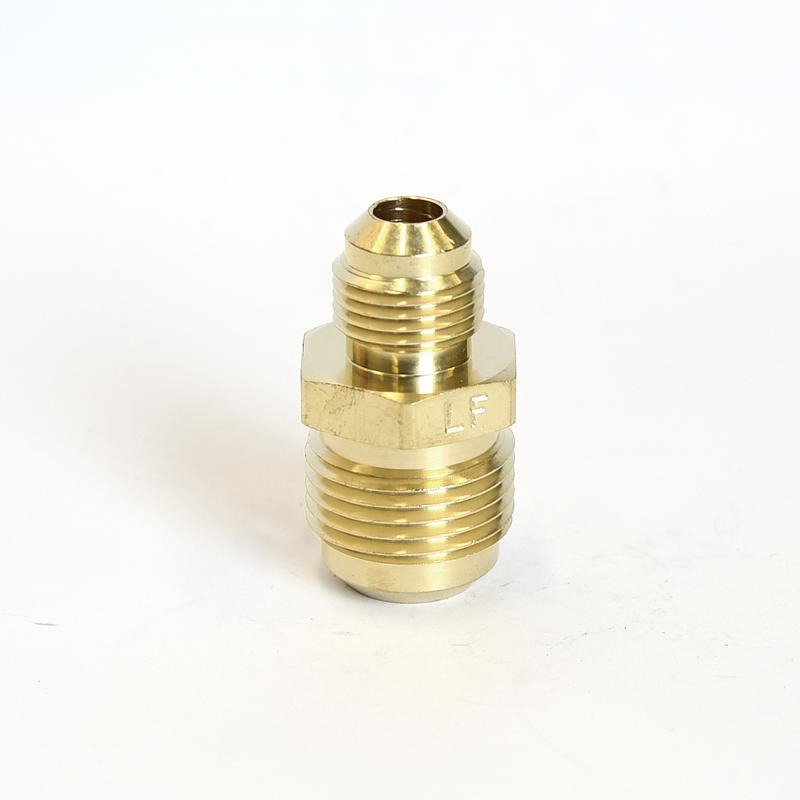 ATC 5/8 in. Flare X 3/8 in. D Flare Yellow Brass Union, Pack of 5