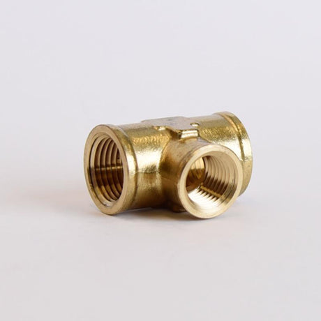 ATC 3/8 in. FPT X 3/8 in. D FPT Brass Tee, Pack of 5