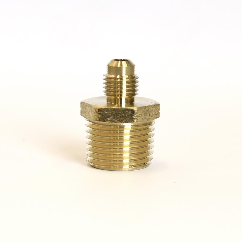 ATC 1/4 in. Flare X 1/2 in. D MPT Brass Adapter, Pack of 5