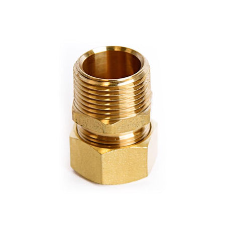 ATC 3/4 in. Compression X 3/4 in. D MPT Brass Connector, Pack of 5