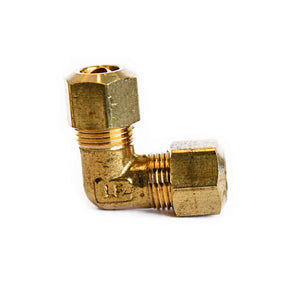 ATC 5/16 in. Compression X 5/16 in. D Compression Brass 90 Degree Elbow, Pack of 5