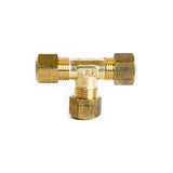 ATC 5/16 in. Compression X 5/16 in. D Compression Brass Tee, Pack of 5