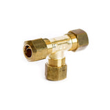 ATC 5/16 in. Compression X 5/16 in. D Compression Brass Tee, Pack of 5