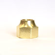 ATC 7/8 in. Flare Yellow Brass Nut