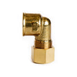 ATC 3/8 in. Compression X 1/4 in. D FPT Brass 90 Degree Elbow, Pack of 5