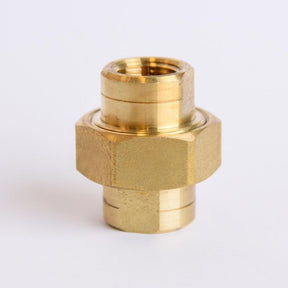 ATC 3/8 in. FPT X 3/8 in. D FPT Yellow Brass Union, Pack of 5