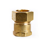 ATC 7/8 in. Compression X 3/4 in. D FPT Brass Coupling, Pack of 5