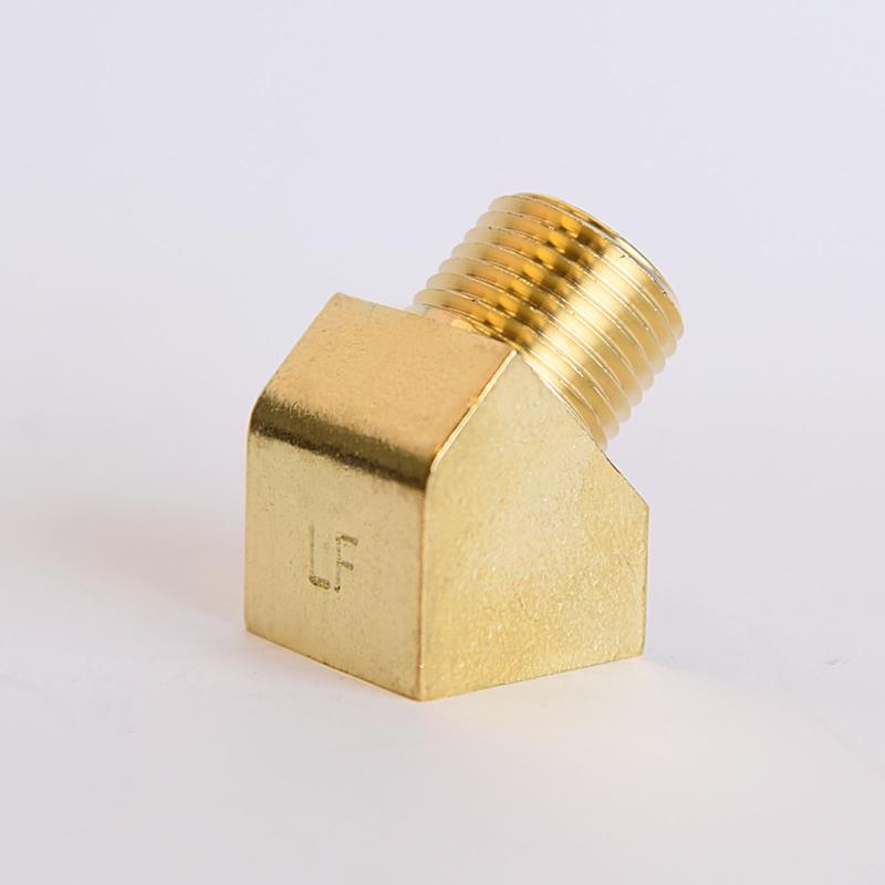 ATC 1/2 in. FIP X 1/2 in. D MIP Brass Street Elbow, Pack of 5
