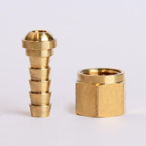 ATC Brass 1/4 in. D X 1/4 in. D Adapter 1 pk, Pack of 5