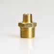ATC 1/2 in. MPT X 1/4 in. D MPT Brass Reducing Hex Nipple, Pack of 5