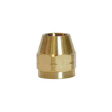 ATC Space Heater Nut 3/8 in. Yellow Brass 1 pc, Pack of 5