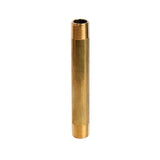 ATC 3/8 in. MPT X 3/8 in. D MPT Yellow Brass Nipple 4-1/2 in. L, Pack of 5