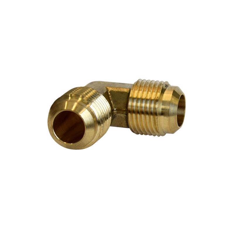 ATC 5/8 in. Flare X 5/8 in. D Flare Brass 90 Degree Elbow, Pack of 5