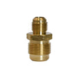 ATC 3/4 in. Flare X 1/2 in. D Flare Yellow Brass Union, Pack of 5