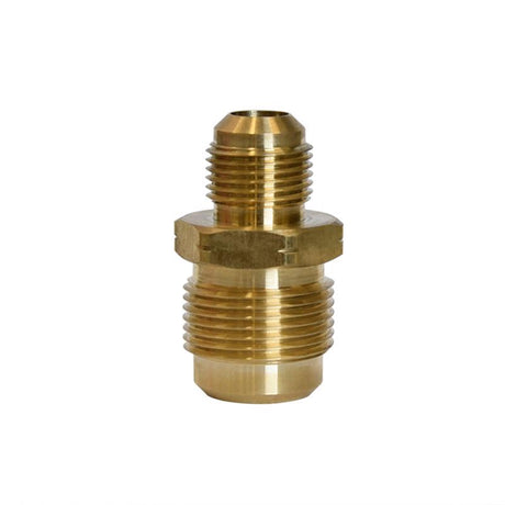 ATC 3/4 in. Flare X 1/2 in. D Flare Yellow Brass Union, Pack of 5