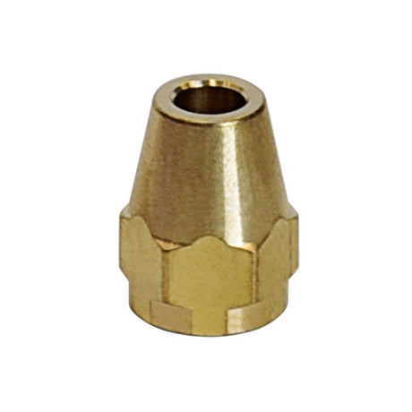 ATC 3/16 in. Flare bin Yellow Brass Nut, Pack of 5