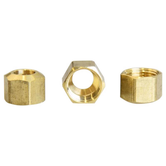 ATC 5/16 in. Compression X 5/16 in. D Compression Brass Nut, Pack of 5