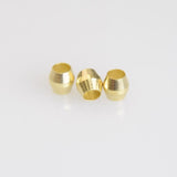 ATC 1/8 in. Compression X 1/8 in. D Compression Brass Sleeve, Pack of 5