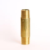 ATC 1/2 in. MPT X 1/2 in. D MPT Yellow Brass Nipple 3 in. L, Pack of 5