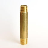 ATC 1/2 in. MPT X 1/2 in. D MPT Yellow Brass Nipple 4 in. L, Pack of 5