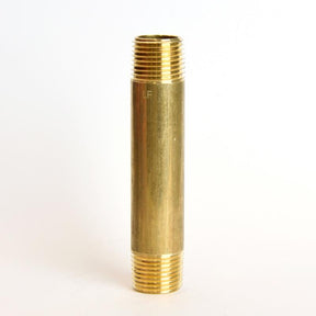 ATC 1/2 in. MPT X 1/2 in. D MPT Yellow Brass Nipple 4 in. L, Pack of 5