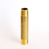 ATC 1/2 in. MPT X 1/2 in. D MPT Yellow Brass Nipple 4 in. L, Pack of 5