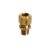 ATC 5/8 in. Compression X 1/8 in. D MPT Gold Brass Connector, Pack of 5