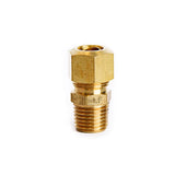 ATC 3/8 in. Compression X 1/4 in. D Male Brass Connector, Pack of 5