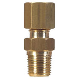 ATC 7/8 in. Compression in. X 3/4 in. D Male Brass Connector, Pack of 5