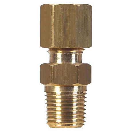 ATC 7/8 in. Compression in. X 3/4 in. D Male Brass Connector, Pack of 5