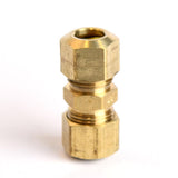 ATC 5/16 in. Compression X 5/16 in. D Compression Yellow Brass Union, Pack of 5