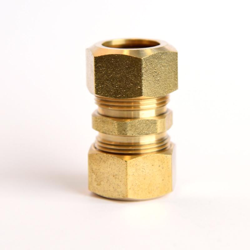 ATC 3/4 in. Compression X 3/4 in. D Compression Yellow Brass Union, Pack of 5