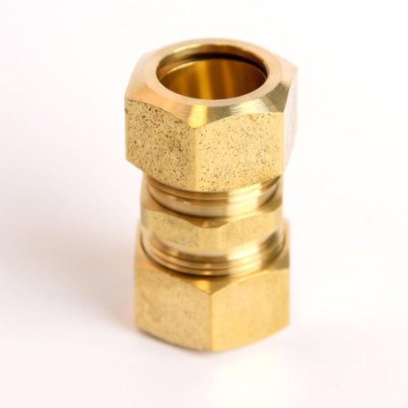 ATC 3/4 in. Compression X 3/4 in. D Compression Yellow Brass Union, Pack of 5