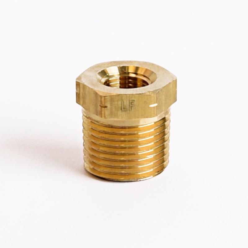ATC 3/8 in. MPT X 1/8 in. D FPT Brass Hex Bushing, Pack of 5