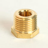 ATC 1/2 in. MPT X 1/4 in. D FPT Brass Hex Bushing, Pack of 5