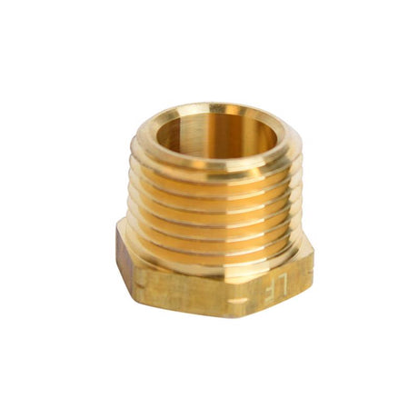 ATC 1/2 in. MPT X 3/8 in. D FPT Brass Hex Bushing, Pack of 5