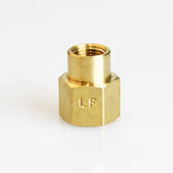 ATC 1/4 in. FPT X 1/8 in. D FPT Brass Reducing Coupling, Pack of 5