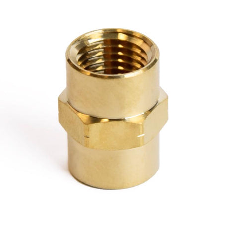 ATC 1/4 in. FPT X 1/4 in. D FPT Brass Coupling, Pack of 5