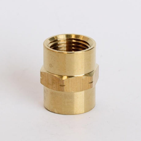 ATC 3/8 in. FPT X 3/8 in. D FPT Brass Coupling, Pack of 5