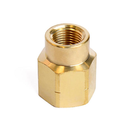 ATC 1/2 in. FPT X 3/8 in. D FPT Yellow Brass Reducing Coupling, Pack of 5