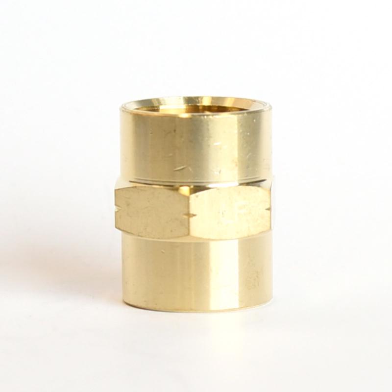 ATC 1/2 in. FPT X 1/2 in. D FPT Brass Coupling, Pack of 5