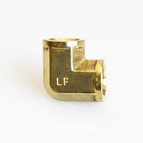 ATC 1/4 in. FPT X 1/4 in. D FPT Brass 90 Degree Elbow, Pack of 5