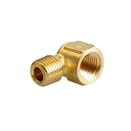 ATC 1/4 in. FPT X 1/4 in. D MPT Brass 90 Degree Street Elbow, Pack of 5