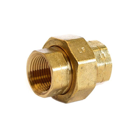 ATC 3/4 in. FPT X 3/4 in. D FPT Yellow Brass Union, Pack of 5