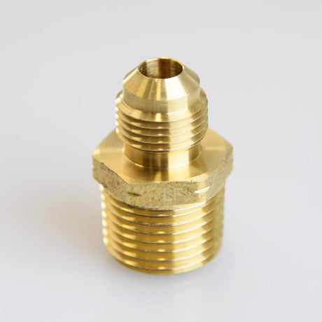 ATC 3/8 in. Flare X 1/2 in. D Male Brass Adapter, Pack of 5